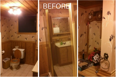 washroom renovation in etobicoke