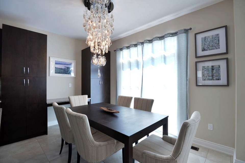 luxe dining room