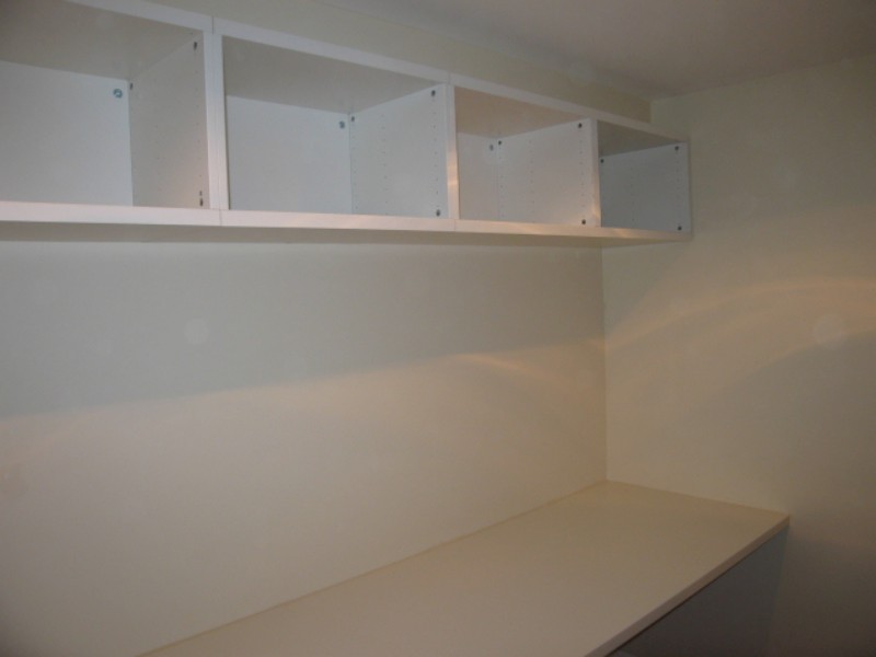 cabinets white