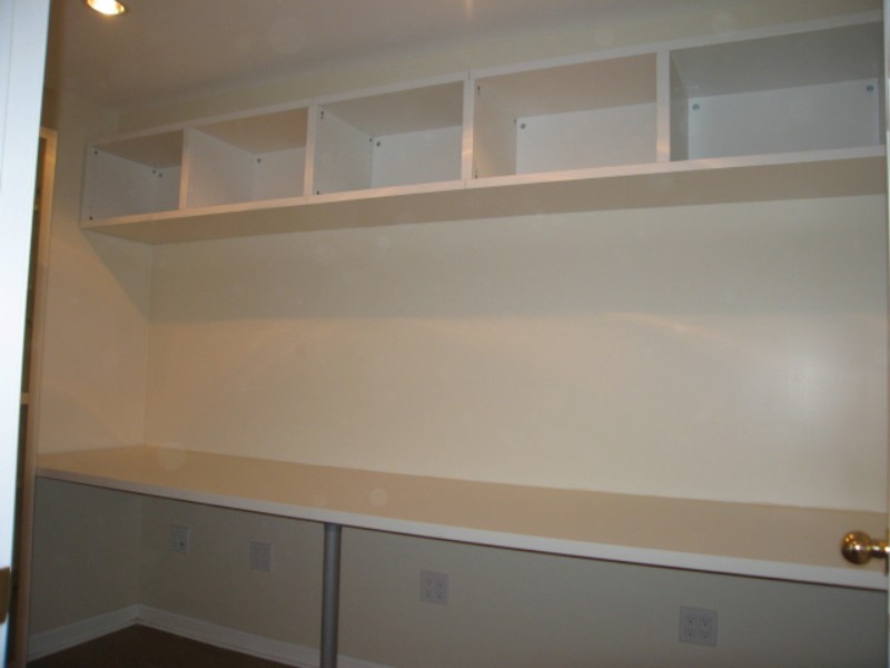 custom home office cabinetry
